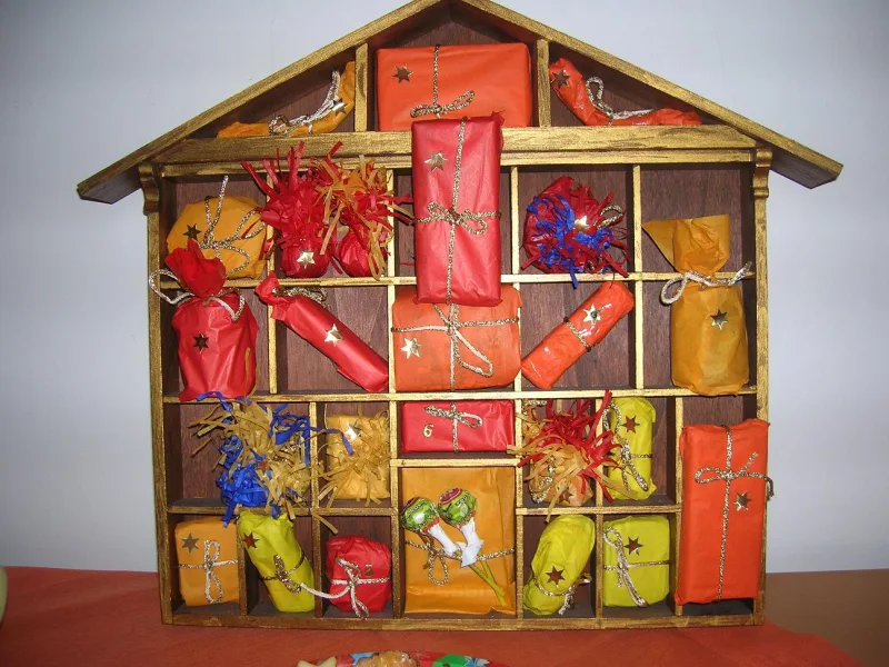 Calendrier de l'Avent traditionnel allemand