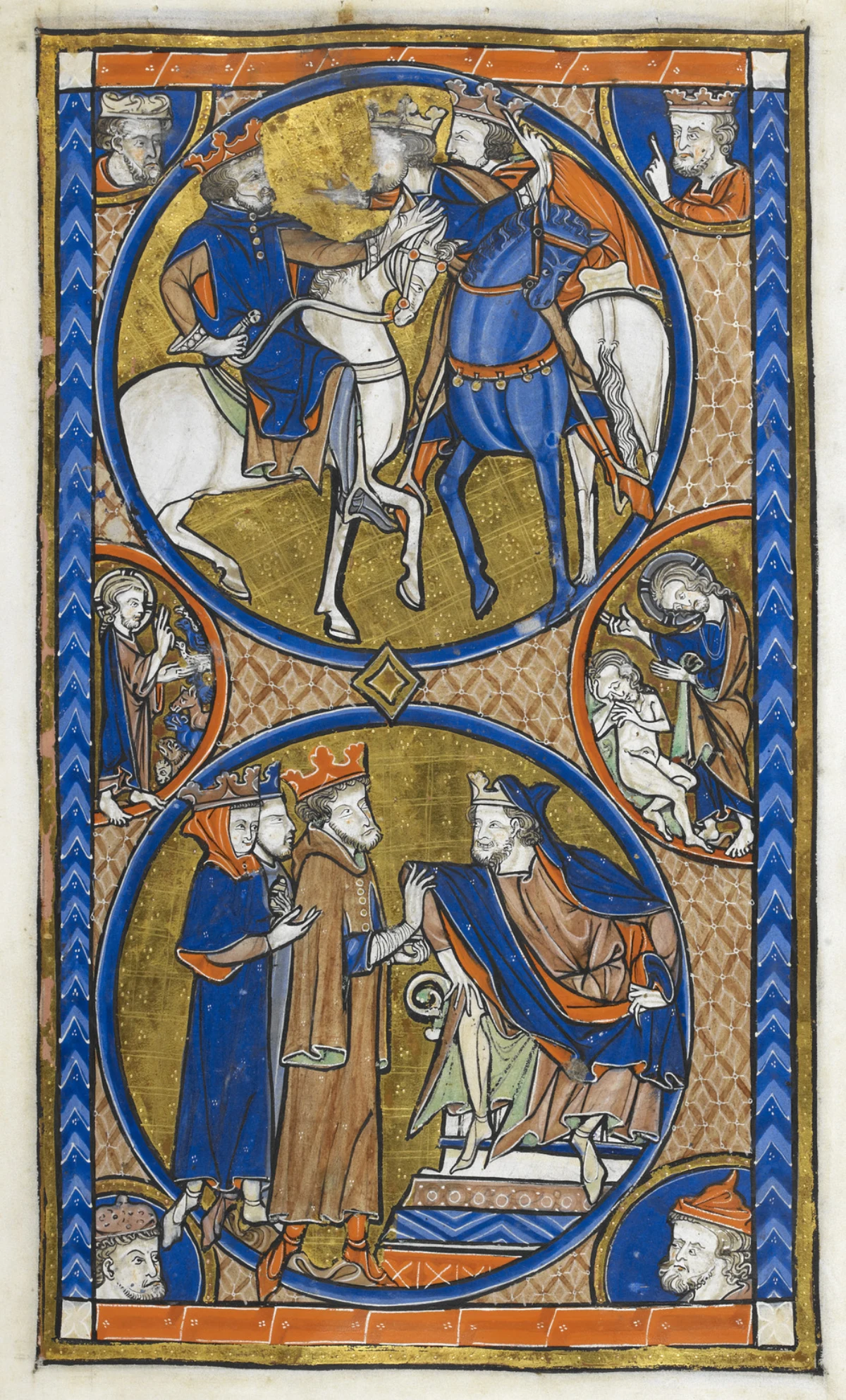 Rouleau des Psaumes hébreux, manuscrit ancien